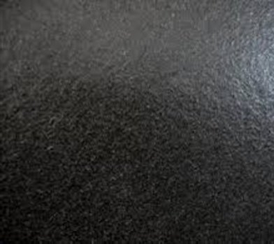 Matt black Antique Leather granite used with the Midland Art Deco fireplace
