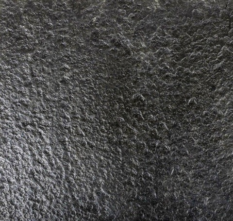 Antique Leather matt black granite textured surface