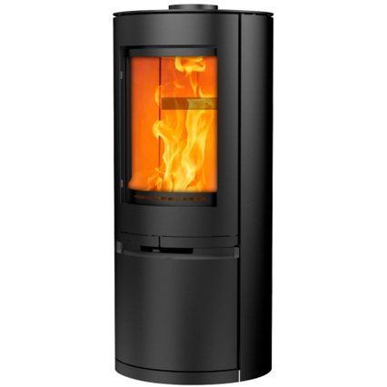 Poppy freestanding cylindrical wood burning stove